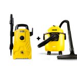 Combo Aspiradora WDL 1 + Hidrolavadora K Compact